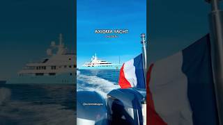 Axioma yacht 🛳️😍 formula1 f1 monacogp monaco yacht superyacht lucienndabagera lundgroup [upl. by Ruenhcs]