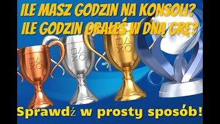 Jak sprawdzić ile godzin gry mam na PS4 bez użycia PS5 [upl. by Adnuhser258]