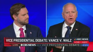 Decision 2024  JD Vance and Tim Walz debate recap [upl. by Pappano]