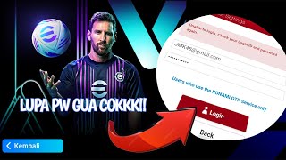 LUPA PASSWORD KONAMI ID CARA RESET GANTI PASWORD KONAMI ID EFOOTBALL 2024 MOBILE [upl. by Eelarak143]