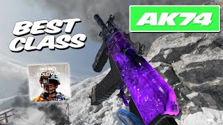 MY FAVOURITE AK74 SETUP Best AK74 Class Setup  Black Ops Cold War Multiplayer 2024 Year 4 [upl. by Anahsak738]