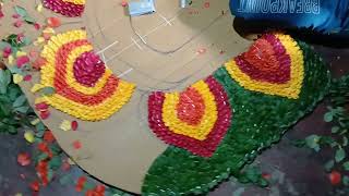 Flower board making flower art [upl. by Moht]