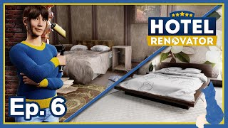 Hotel Renovator  Full Release  Ep 6 Completing Room 104 [upl. by Romy918]