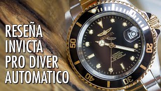 Reseña Invicta Pro Diver 8927OB Reloj Analógico Automático Homenaje al Rolex Submariner [upl. by Tohcnarf]