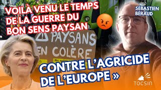 Gncde et révolte du monde paysan  lentretien choc de Sébastien Béraud [upl. by Yemane]