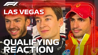 Drivers React After Qualifying  2024 Las Vegas Grand Prix [upl. by Grekin719]