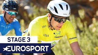 Vuelta a Valencia 2019  Stage 3 Highlights  Cycling  Eurosport [upl. by Aisaim62]