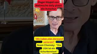 Weltwoche Roger Köppel platzt die Hutschnur shortvideo satire politics [upl. by Nalac]