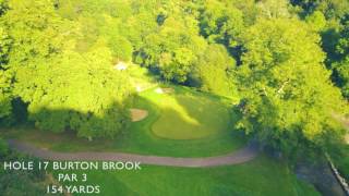 The Manor House an Exclusive Golf Club Golf Course Hole 17  Burton Brook [upl. by Bronnie]