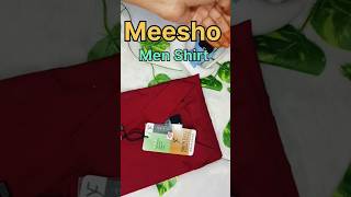 Meesho men shirt under 132 rs only ll trending shostsfeed shorts viralshortvideo youtubeshorts [upl. by Yhtur]