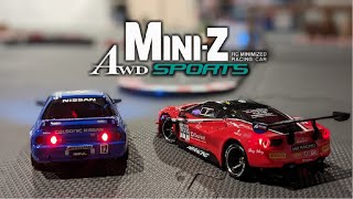 Kyosho MiniZ AWD DRIFTING [upl. by Annatnas]