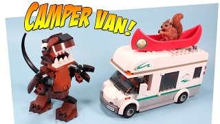 Lego City Camper Van Fast Build with The Mixels [upl. by Moclam]