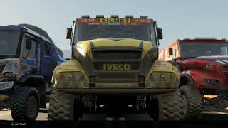 Gameplay  Dakar Desert Rally  Iveco Powerstar Karel  Dakar Qualifications Sport Mode [upl. by Lucretia]