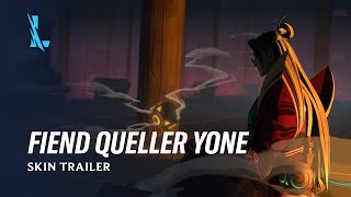 Fiend Queller Yone  Skin Trailer  League of Legends Wild Rift [upl. by Enahs]