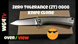 Zero Tolerance ZT 0808 Knife Clone [upl. by Korman]