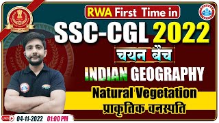 Natural Vegetation  प्राकृतिक वनस्पति  SSC CGL Geography 19  SSC CPO Geography By Ankit Sir [upl. by Errot]