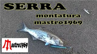 dove catturo il pesce serra spinning mare montatura doppia mastro1969 [upl. by Koloski]