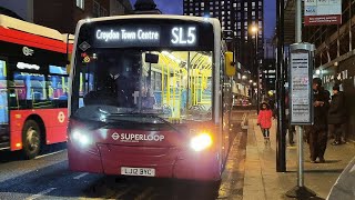 Superloop Route SL5 FRV  Bromley North Station  Croydon Town Centre  ARL ENX17 LJ12BYC [upl. by Mcnully]