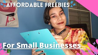 Affordable freebie Ideas For Small Business OwnersFreebiesShop SmallFreebieOn a budget🤗 [upl. by Tsew757]