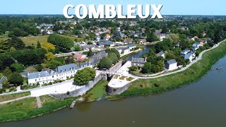 Combleux  Loire Valley  4K Drone Scenic Film [upl. by Ardnazil]