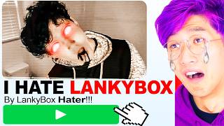 LANKYBOX Playing LANKYBOX HATER GAMES In ROBLOX WE CRIED [upl. by Nnylak586]