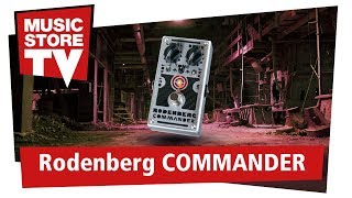 Rodenberg Amplification COMMANDER Guitar Distortion Pedal [upl. by Fremont]