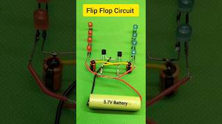 How To Make A Flip Flop Led Chaser Circuit flipflopledchaserled flasher experiment [upl. by Olcott736]