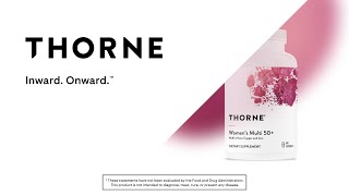 Womens Multi 50 Supplement  Thorne [upl. by Cyril200]