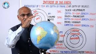 INTERIOR OF THE EARTH I Lesson 14 I By SS Ojha Sir I Geomorphology Lecture ForUPSC [upl. by Ahsertal]