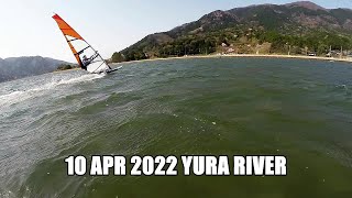 10 Apr 2022 YuraRiver WindSurf [upl. by Annawek]