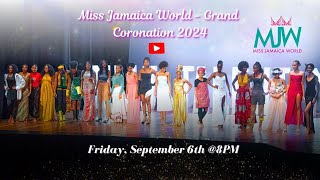 Miss Jamaica World  Grand Coronation 2024 [upl. by Salazar560]