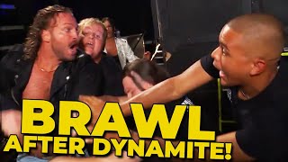 Backstage Brawl ERUPTS After AEW Dynamite [upl. by Inaluiak]