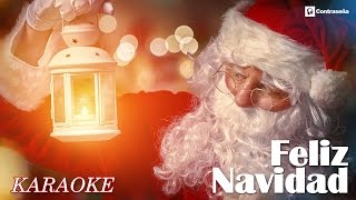 Feliz Navidad Karaoke Letra Canciones de NavidadVillancicos Navideños Feliz Navidad Instrumental [upl. by Sofia]