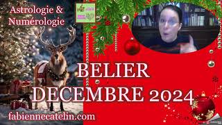 ♈BELIER HOROSCOPE DECEMBRE 2024 ♈Intensité émotions quel programme [upl. by Fennell]