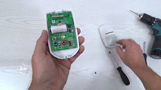 How to Install Hikvision Pyronix Wireless PIR Detector WallCeiling Bracket Mount [upl. by Anirdua506]