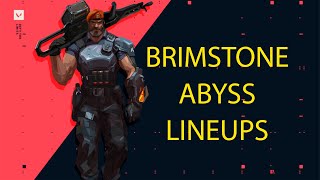 ALL BRIMSTONE LINEUPS ABYSS [upl. by Eshman]