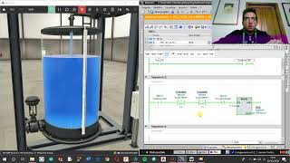 Progettazione e Simulazione di Serbatoio Analogico con PLC Siemens  Factory IOPLC Tutorial Completo [upl. by Ecinreb]