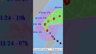 Bão Usagi ít có khả năng vào Việt Nam  Tin bão cập nhật mới nhất antv shorts tintuc baoso8 [upl. by Huoh897]