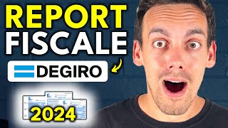 La DICHIARAZIONE dei REDDITI di DEGIRO 2024 [upl. by Kosak]