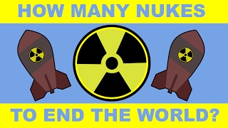 How Many Nukes Would it Take to Eradicate Humanity [upl. by Otilegna]