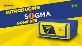 Eastman quotSIGMAquot Home UPS  Affordable Square Wave Inverter for Homes amp Offices [upl. by Annailuj929]