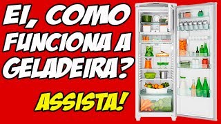 Como Funciona a Geladeira  Princípios Básicos de Refrigeração [upl. by Shing]