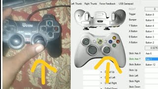 X360ce right analog fix how to set up right analog rotation light delight [upl. by Meekahs]