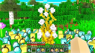 Minecraft But FLOWERS Drop ANYTHING [upl. by Aliak214]