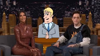 Kim Kardashian and Pete Davidson First Interview Together [upl. by Ymmas365]