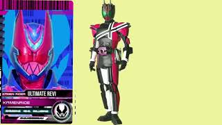 Kamen rider decade Ultimate revice henshin [upl. by Mihsah692]