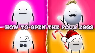 🥚🧐How To Open The Four Eggs IN  SECRET STAYCATION  Roblox [upl. by Benji]