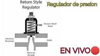 Que es El Control de presion de Gasolina Como funciona El regulador de combustible Fallas comunes [upl. by Ecyor]