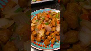 Crispy soya chunk fry soyachilli soyabean odiafood cooking shorts odiareceipe odiavlog [upl. by Marillin]