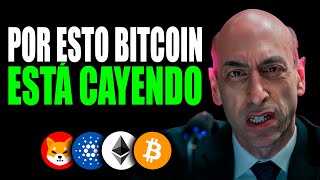 🔴ALERTA❗Bitcoin CAE en picado ✅ENTIENDE por qué y APROVECHA la OPORTUNIDAD [upl. by Ayotnom]